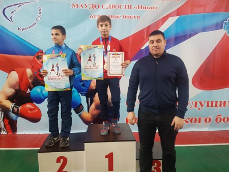 Победитель соревнований Даниил Болотов